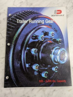 Dexter Axle Trailer Running Gear 600-8000 Lbs Cap. Sales Brochure Catalog 2002