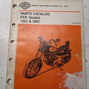 Harley Davidson Motorcycle Hd Parts Catalog Manual Fxr Models 1982-1983