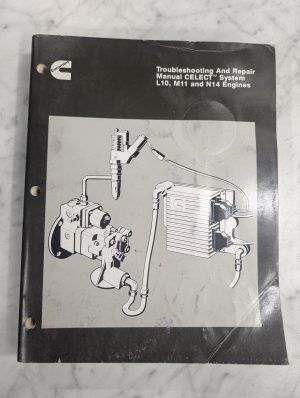 Cummins Diesel Engines Troubleshooting Repair Manual Celect L10 M11 N14 Systems