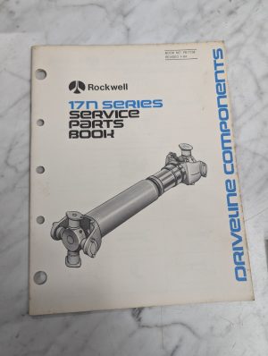 Rockwell International Service Parts Book Catalog Manual List 17N Series Pb-7734