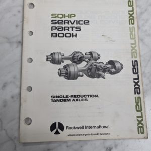Rockwell International Service Parts Book Catalog Manual Sqhp Series Pb-7404-2
