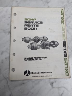 Rockwell International Service Parts Book Catalog Manual Sqhp Series Pb-7404-2