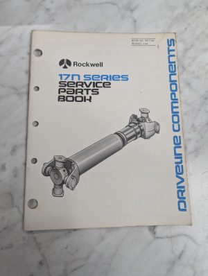 Rockwell International Service Parts Book Catalog Manual 17N Series Pb-7734 1984