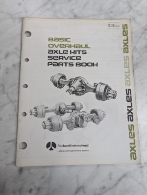 Rockwell International Service Parts Book Catalog Manual List Overhaul Axle Kit