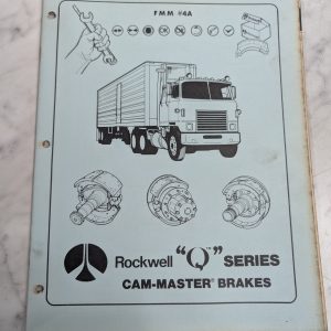 Rockwell Q Series Cam-Master Brakes Fmm #4A Field Maintenance Manual 1980