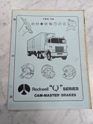 Rockwell Q Series Cam-Master Brakes Fmm #4A Field Maintenance Manual 1980