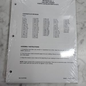 Revision #2 – Case 1840 Uni-Loader Parts Catalog List Book Manual 8-5373R2 1999