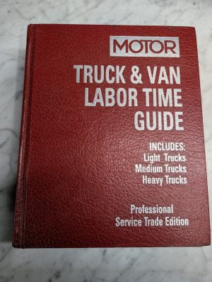 Motor Truck & Van Labor Time Guide Manual Light Mediud Heavy 8Th Edition