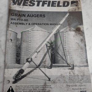 Westfield Grain Augers Wr Pto-Sd Assembly Operator Service Manual 2011