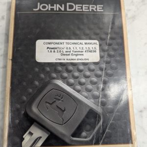 John Deere Technical Service Manual Powertech 0.9-2.0 Diesel 4Tne98 Ctm119