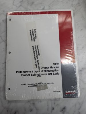 Case Ih Service/Repair Parts List Manual Catalog 1052 Draper Header 7-5381