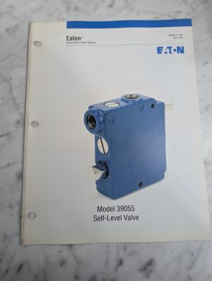Eaton Sales Literature Brochure Model 39055 Self Level Valve 1991