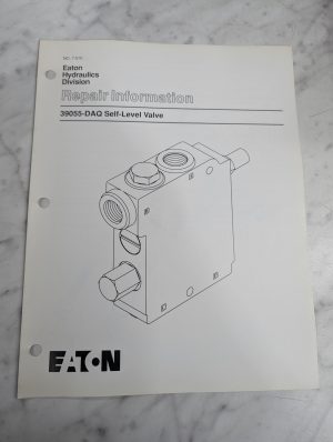 Eaton Service Repair Information Manual 39055-Daq Self-Level Valve 7-510