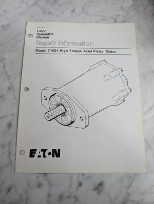 Eaton Service Repair Information Manual 74624 Axial Piston Motor 7-134