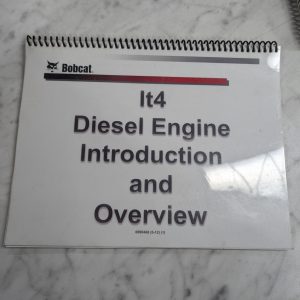 Bobcat Service Training Loader Lt4 Diesel Engine 6990488 2012