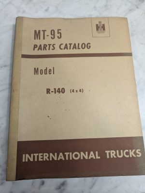 International Ih Trucks Parts List Book Catalog Manual Mt-95 R-140 4X4