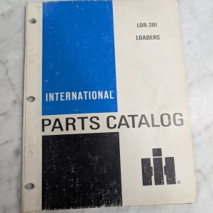 International Harvester Parts Catalog List Book Manual Ldr-201 Loaders