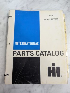 International Harvester Parts Catalog List Book Manual Rc-1A Rotary Cutters