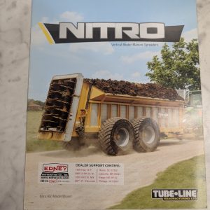 Nitro Vertical Beater Manure Spreaders Tube Line 950 Sales Brochure Literature