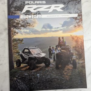 Polaris Accessories & Apparel Sales Literature Catalog 2022 Rzr
