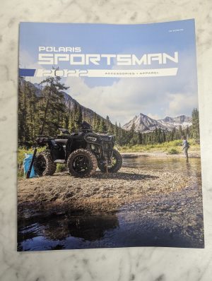 Polaris Accessories & Apparel Sales Literature Catalog 2022 Sportsman