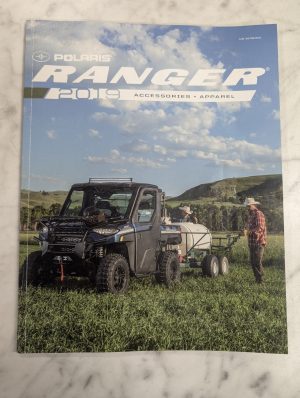 Polaris Accessories & Apparel Sales Literature Catalog 2019 Ranger
