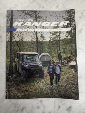 Polaris Accessories & Apparel Sales Literature Catalog 2021 Ranger