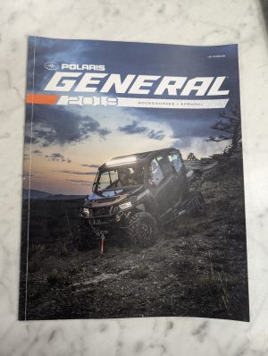 Polaris Accessories & Apparel Sales Literature Catalog 2019 General