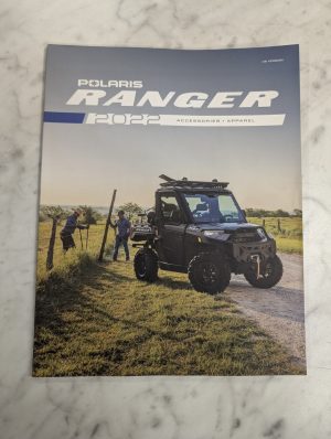 Polaris Accessories & Apparel Sales Literature Catalog 2022 Ranger