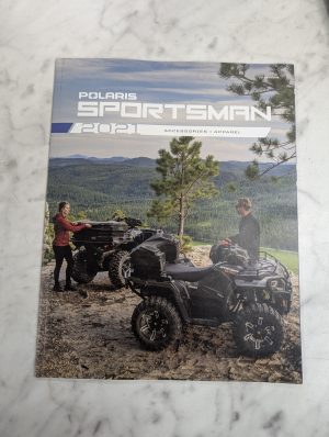 Polaris Accessories & Apparel Sales Literature Catalog 2021 Sportsman