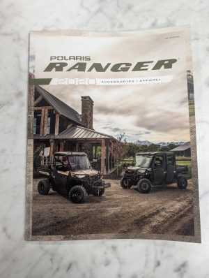 Polaris Accessories & Apparel Sales Literature Catalog 2020 Ranger
