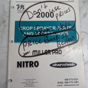 Miller Crop Sprayer Parts Accessories 2000 Pro Nitro Silverwheels Sales Catalog