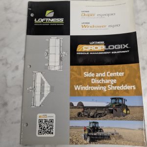 Loftness Side & Center Discharge Windrowing Shredders Sales Literature Catalog