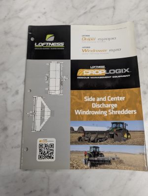 Loftness Side & Center Discharge Windrowing Shredders Sales Literature Catalog