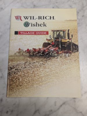 Wil-Rich Wishek Tillage Guide 2012 Agco Sales Brochure Catalog Literature