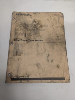 Caterpillar Cat Operation & Maintenance Manual D6M Track Type Tractor 1997