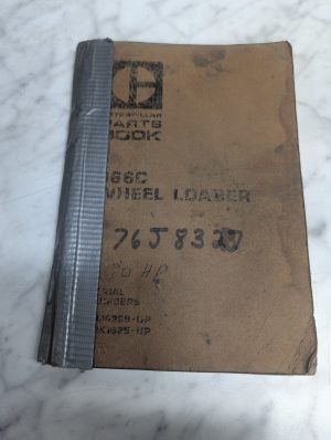 Caterpillar Cat Parts List Book Manual Catalog 966 C Wheel Loader 1974