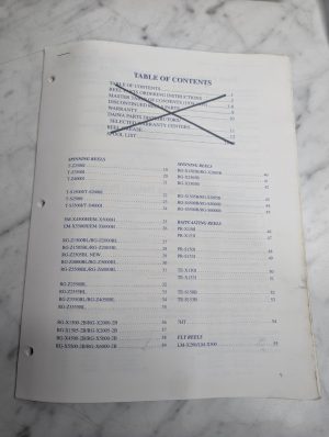 Daiwa Fishing Reels All Models Schematic Parts List Book Catalog Manual 1995