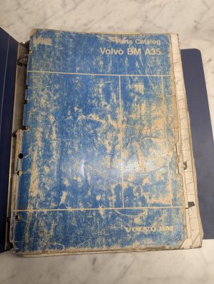 Volvo Service Parts List Book Manual Catalog Bm A30 Articulated Dump Truck 1992