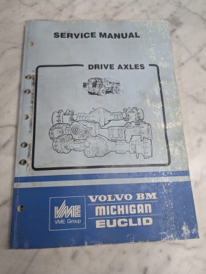 Volvo Service Repair Overhaul Manual Shop Book Drive Axles Articulated Haulers