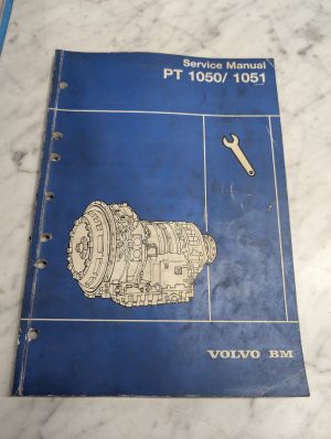 Volvo Service Repair Overhaul Manual Pt 1050 1051 Articulated Transmission