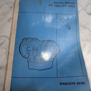 Volvo Service Repair Overhaul Manual Pt 1661 1662 Articulated Transmission