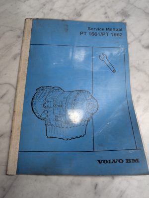 Volvo Service Repair Overhaul Manual Pt 1661 1662 Articulated Transmission