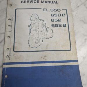 Volvo Service Repair Overhaul Manual Fl 650 652 B Articulated Dropbox Gear
