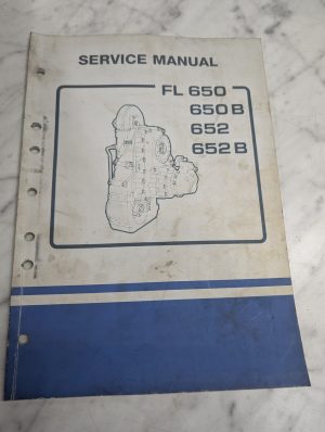 Volvo Service Repair Overhaul Manual Fl 650 652 B Articulated Dropbox Gear