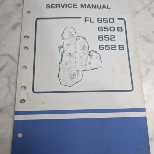 Volvo Service Repair Overhaul Manual Fl 650 652 B Articulated Transfer Case