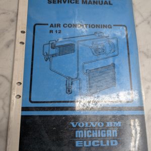 Volvo Service Repair Overhaul Manual R 12 Air Conditioning Articulated Truck~