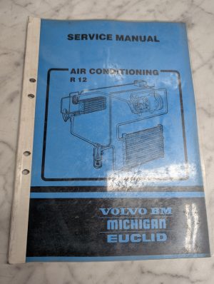 Volvo Service Repair Overhaul Manual R 12 Air Conditioning Articulated Truck~