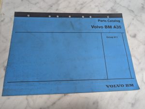 Group 911 ~ Volvo Service Parts List Book Manual Catalog Bm A35 ~ Group 911 Only