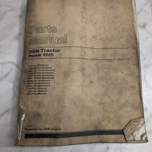 Caterpillar Cat Service Parts List Catalog Manual D8N Tractor Power Shift 1995